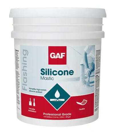  Gaf Silicone Mastic