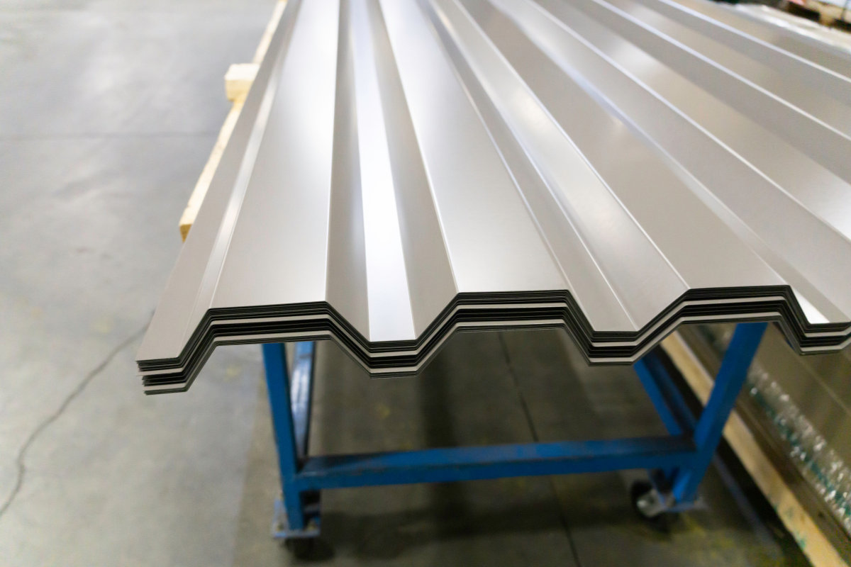 Sandstone Metal Roof